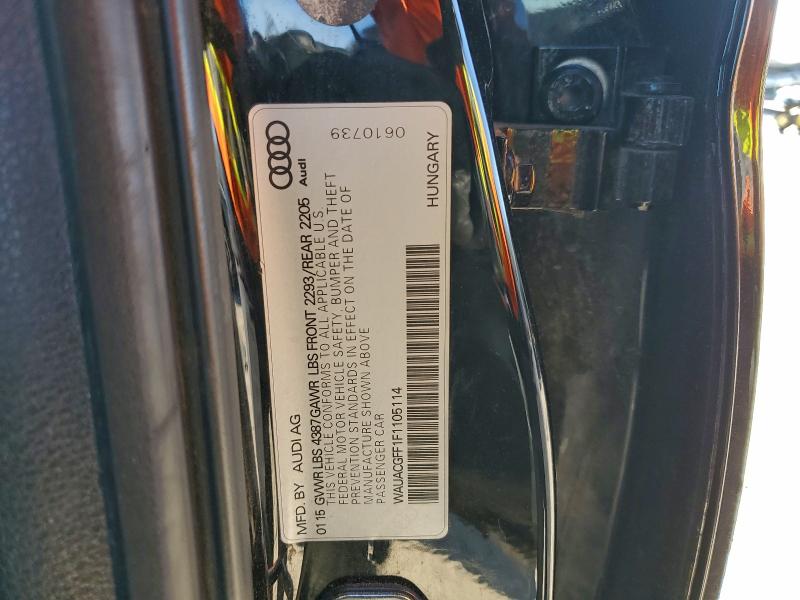 Продажа на аукционе авто 2015 Audi A3, vin: WAUACGFF1F1105114, номер лота: 94783345