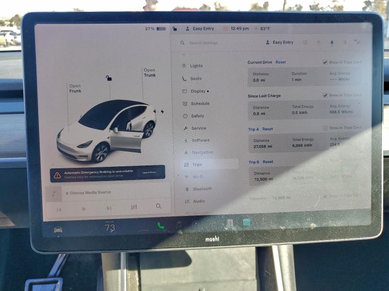 2021 Tesla Model Y მანქანა იყიდება აუქციონზე, vin: 5YJYGDEE9MF101071, აუქციონის ნომერი: 96551625