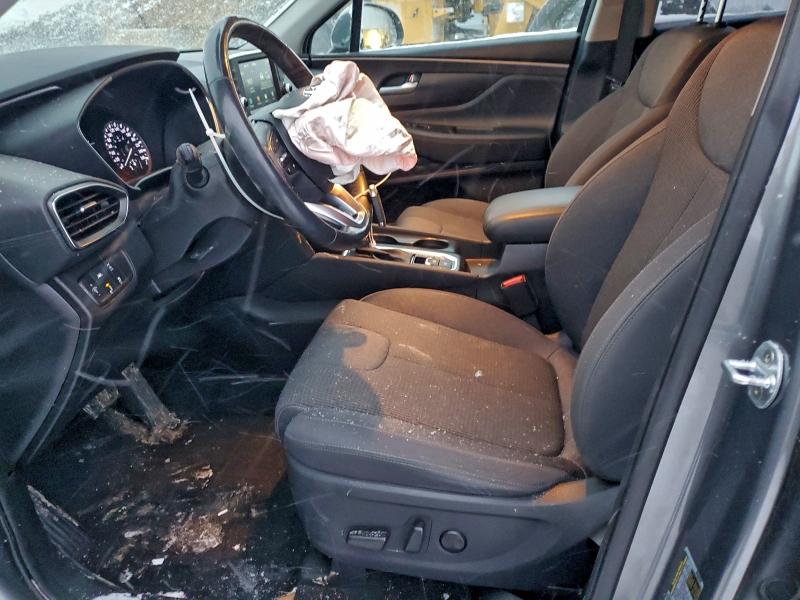 2019 Hyundai Santa Fe S მანქანა იყიდება აუქციონზე, vin: 5NMS3CAA6KH039915, აუქციონის ნომერი: 96849395