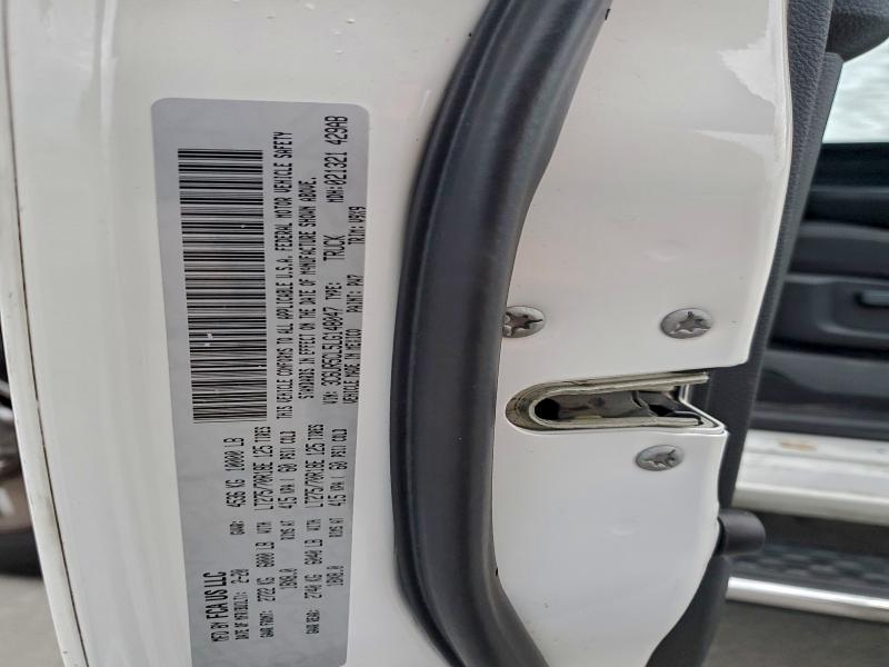 94311105 :رقم المزاد ، 3C6UR5CL5LG148047 vin ، 2020 Ram 2500 مزاد بيع