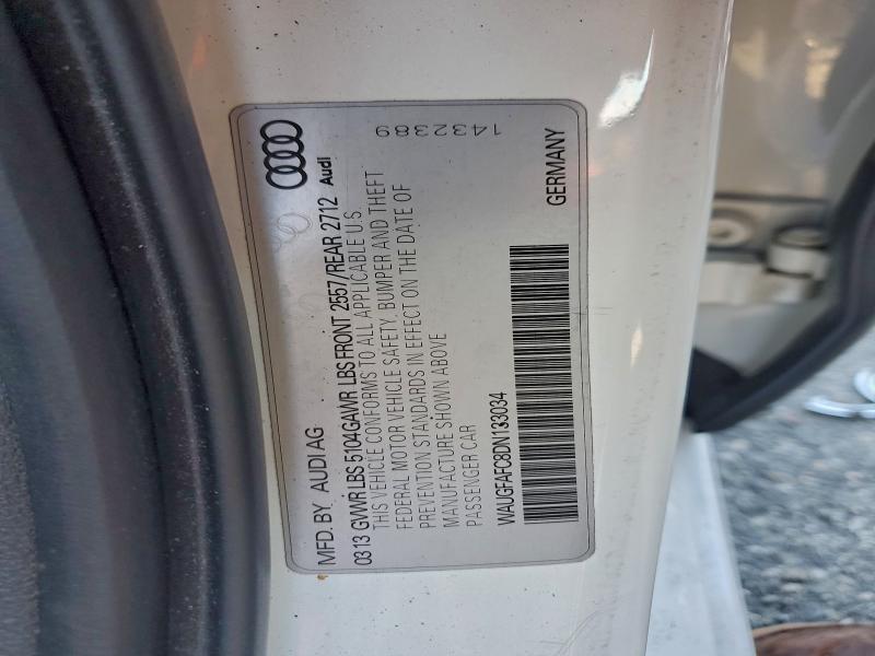 Продаж на аукціоні авто 2013 Audi A6 Premium, vin: WAUGFAFC8DN133034, номер лоту: 96474845