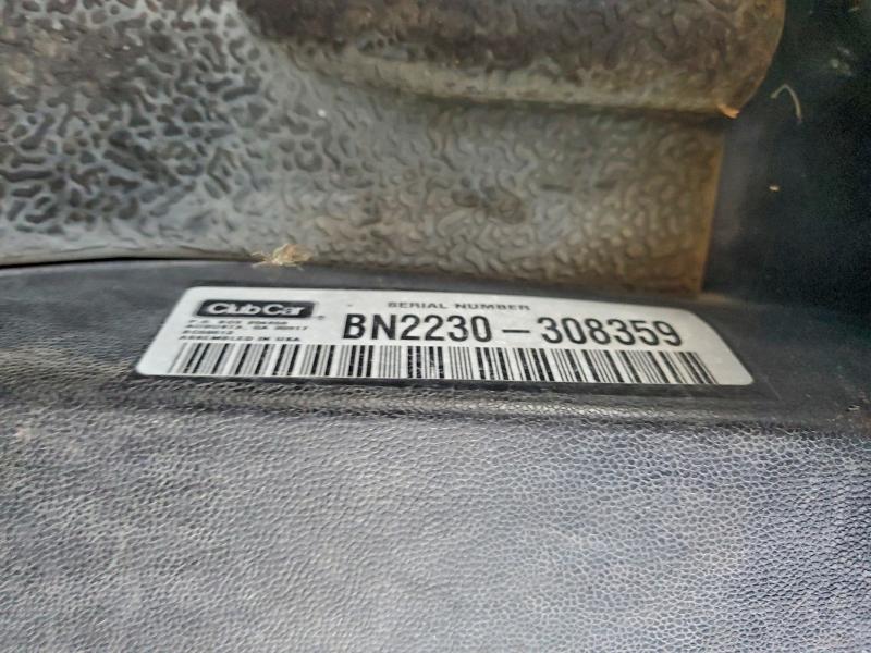 2022 Club Car Tempo Fla მანქანა იყიდება აუქციონზე, vin: BN2230308359, აუქციონის ნომერი: 95035465