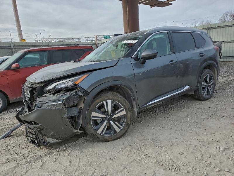 97529135 :رقم المزاد ، 5N1BT3CA2PC743396 vin ، 2023 Nissan Rogue مزاد بيع