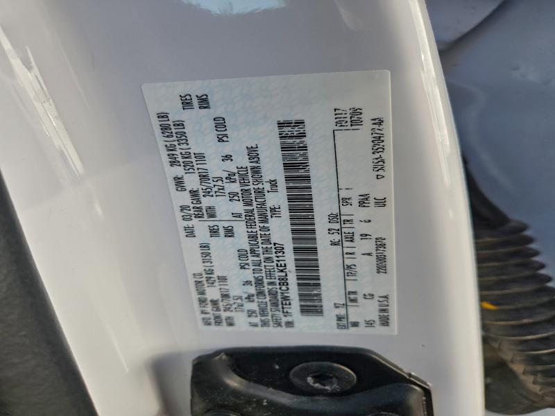 Продажа на аукционе авто 2020 Ford F150, vin: 1FTEW1CB8LKE11307, номер лота: 93315425