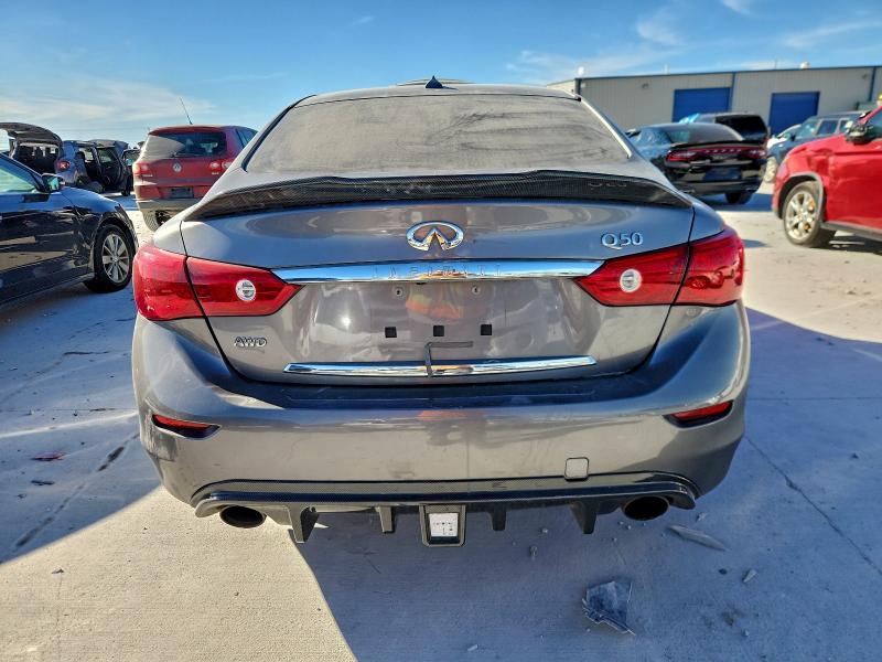 2015 Infiniti Q50 მანქანა იყიდება აუქციონზე, vin: JN1BV7AR4FM410837, აუქციონის ნომერი: 96606805