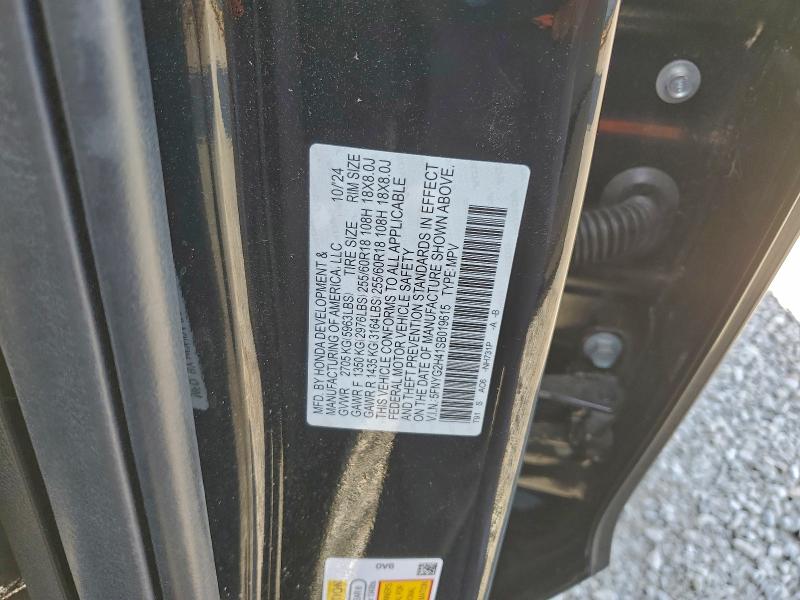 Aukcja sprzedaży 2025 Honda Pilot, vin: 5FNYG2H41SB019615, numer aukcji: 96615625