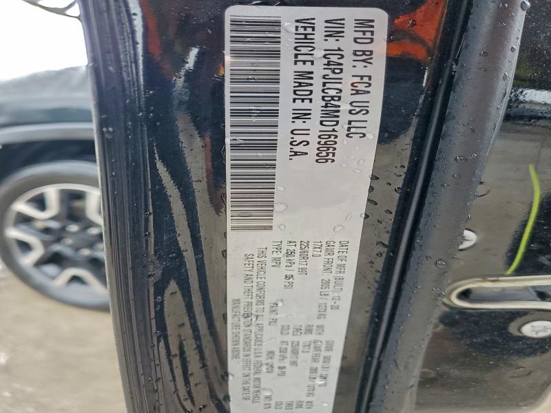 Продажа на аукционе авто 2021 Jeep Cherokee, vin: 1C4PJLCB4MD169656, номер лота: 97140215