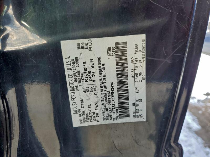 95190465 :رقم المزاد ، 1FTZR15X3XPB42496 vin ، 1999 Ford Ranger Sup مزاد بيع