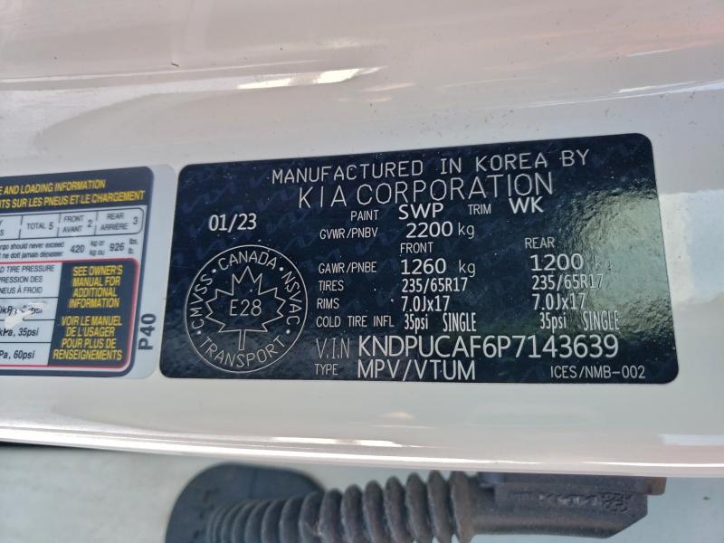 94980275 :رقم المزاد ، KNDPUCAF6P7143639 vin ، 2023 Kia Sportage مزاد بيع