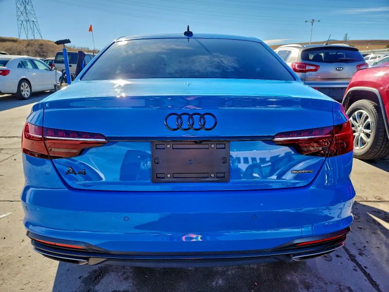 Продажа на аукционе авто 2022 Audi A4, vin: WAUEAAF40NN012241, номер лота: 98077075