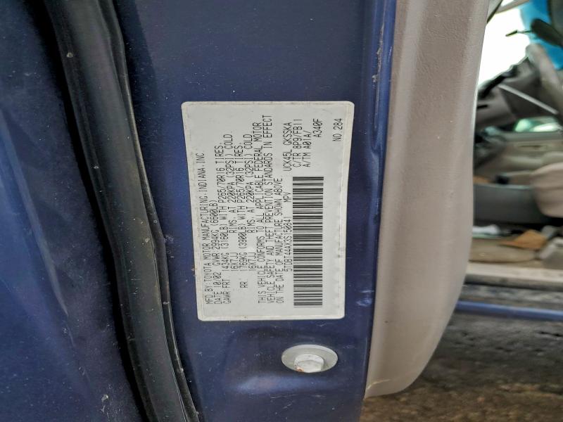 2003 Toyota Sequoia Sr მანქანა იყიდება აუქციონზე, vin: 5TDBT44AX3S150841, აუქციონის ნომერი: 97600885