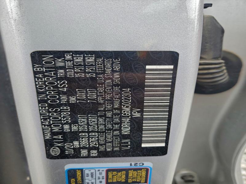 Aukcja sprzedaży 2021 Kia Sorento, vin: KNDRH4LG6M5022304, numer aukcji: 97534795