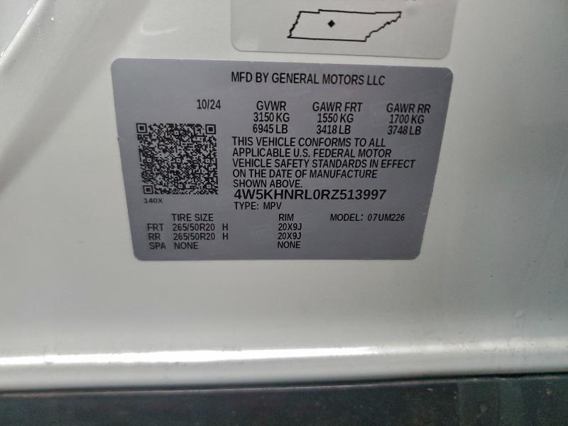 Продажа на аукционе авто 2024 Acura Zdx A-spec, vin: 4W5KHNRL0RZ513997, номер лота: 96759495