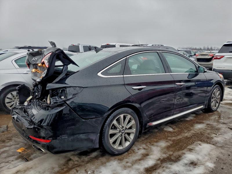 2016 Hyundai Sonata Spo მანქანა იყიდება აუქციონზე, vin: 5NPE34AF2GH321591, აუქციონის ნომერი: 96272505