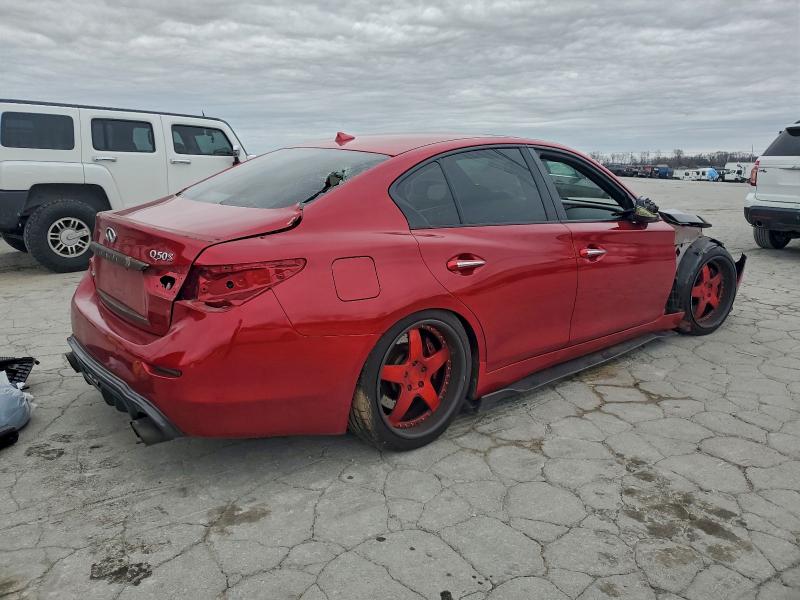 2017 Infiniti Q50 Red Sp მანქანა იყიდება აუქციონზე, vin: JN1FV7AR9HM871343, აუქციონის ნომერი: 98240675