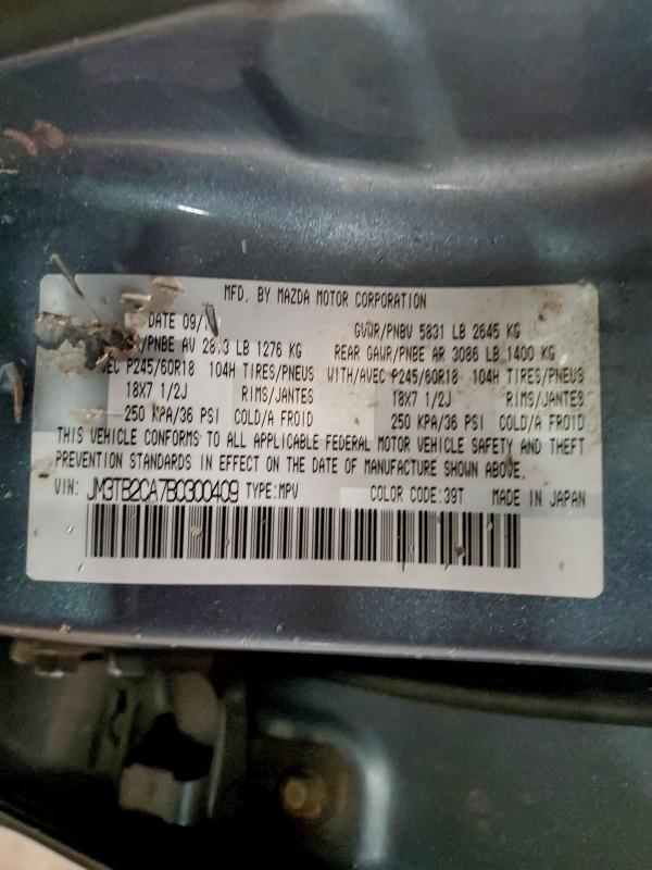Продаж на аукціоні авто 2011 Mazda Cx-9, vin: JM3TB2CA7B0300409, номер лоту: 96341885