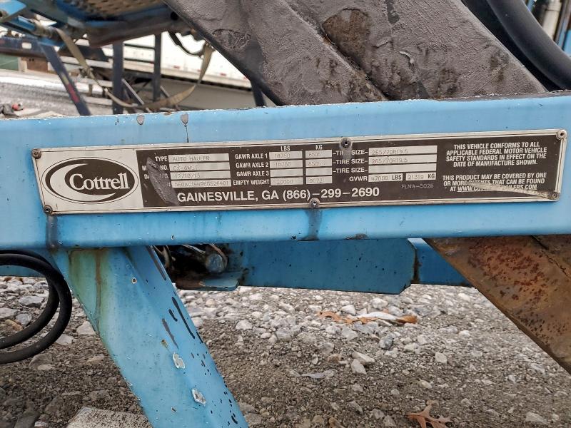 96337875 :رقم المزاد ، 5E0AC1449EG526401 vin ، 2014 Cottrell Trailer مزاد بيع