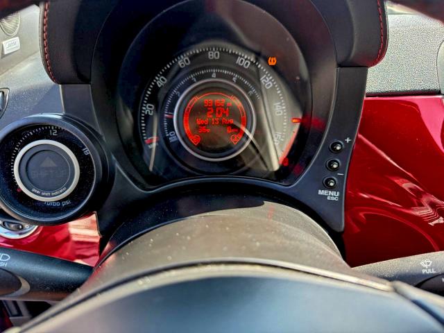 98726215 :رقم المزاد ، 3C3CFFFH8CT337233 vin ، 2012 Fiat 500 Abarth مزاد بيع