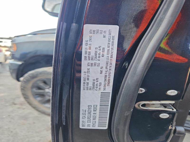 Aukcja sprzedaży 2022 Ram 2500 Big H, vin: 3C6UR5DL6NG319129, numer aukcji: 95545945