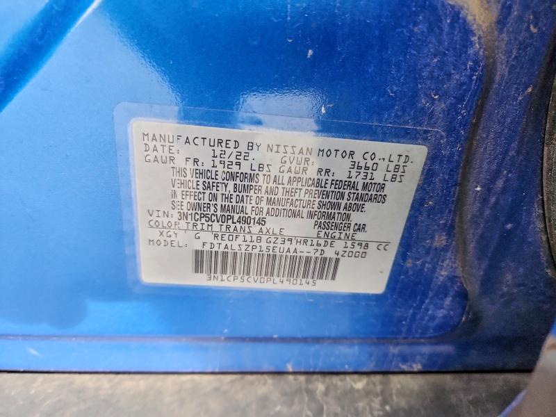 Aukcja sprzedaży 2023 Nissan Kicks, vin: 3N1CP5CV0PL490145, numer aukcji: 95193385