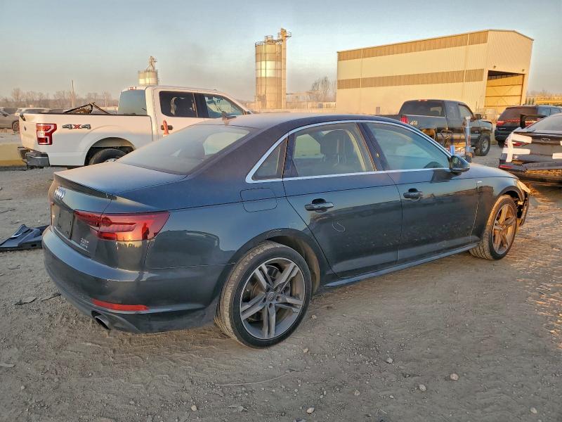 2018 Audi A4 მანქანა იყიდება აუქციონზე, vin: WAUENAF47JA135041, აუქციონის ნომერი: 98236405