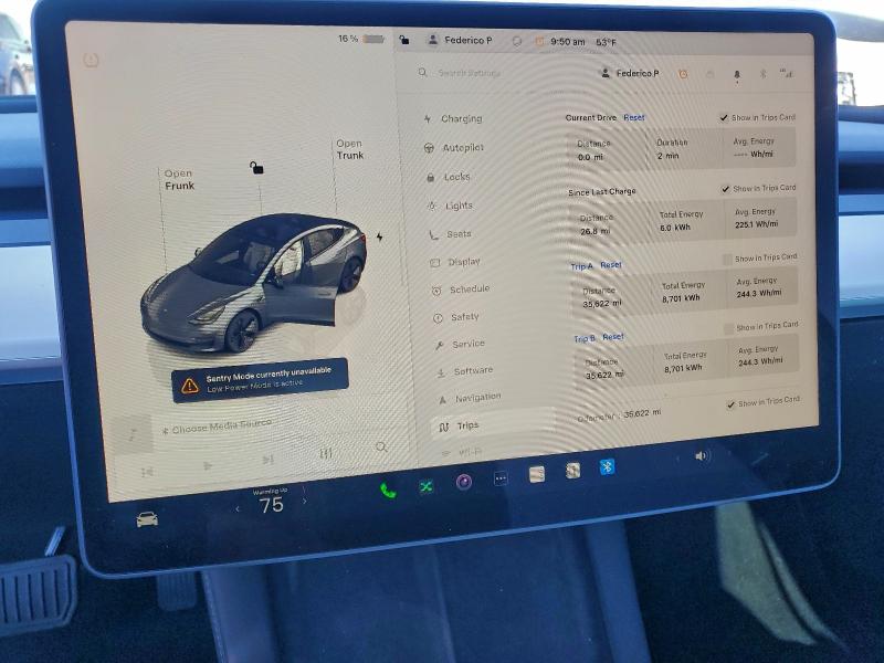 95680175 :رقم المزاد ، 5YJ3E1EBXPF661237 vin ، 2023 Tesla Model 3 مزاد بيع