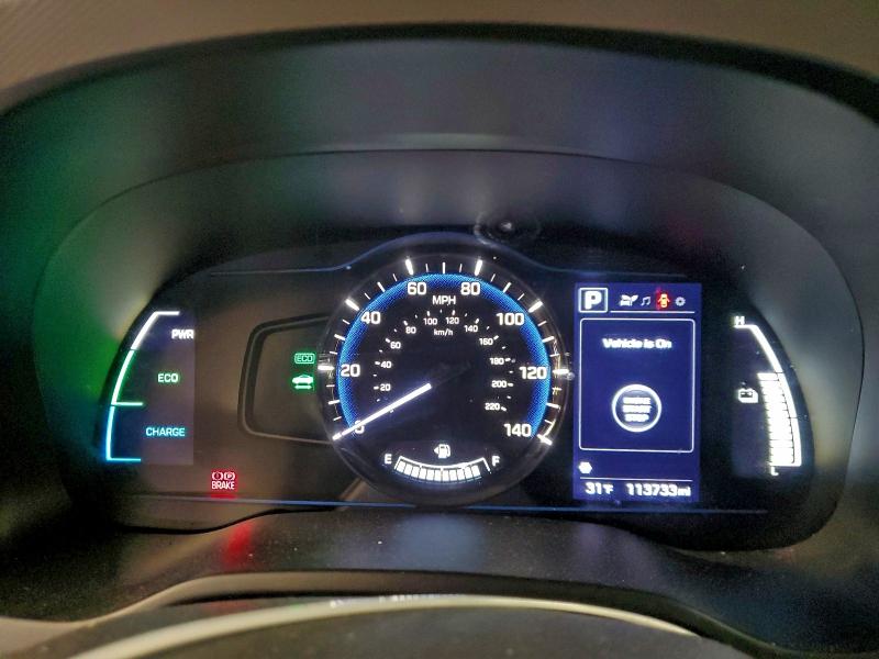 2019 Hyundai Ioniq Blue მანქანა იყიდება აუქციონზე, vin: KMHC65LCXKU156830, აუქციონის ნომერი: 94680995