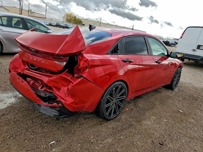 96975725 :رقم المزاد ، 5NPLS4AG7MH035590 vin ، 2021 Hyundai Elantra مزاد بيع