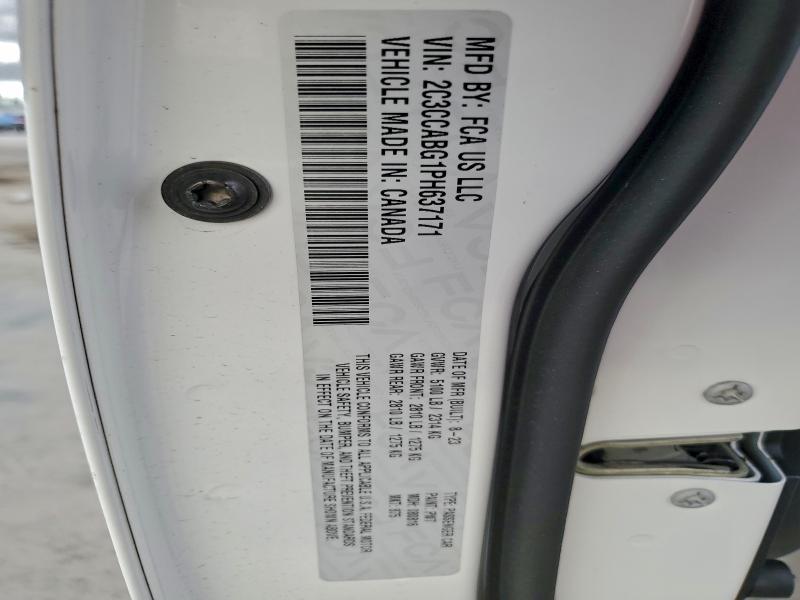 Продажа на аукционе авто 2023 Chrysler 300 S, vin: 2C3CCABG1PH637171, номер лота: 97151585