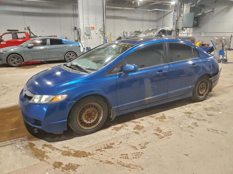 99249215 :رقم المزاد ، 2HGFA1F61BH012408 vin ، 2011 Honda Civic Lx-s مزاد بيع