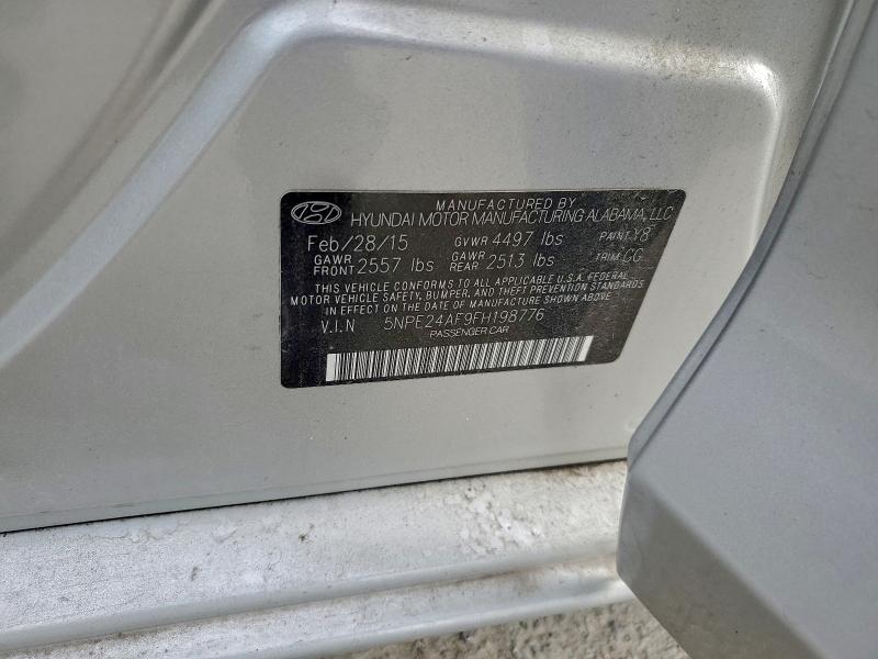 Продаж на аукціоні авто 2015 Hyundai Sonata, vin: 5NPE24AF9FH198776, номер лоту: 96095885