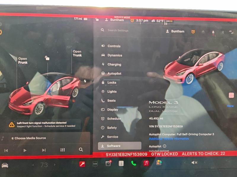 Продажа на аукционе авто 2022 Tesla Model 3, vin: 5YJ3E1EB2NF153809, номер лота: 95848105
