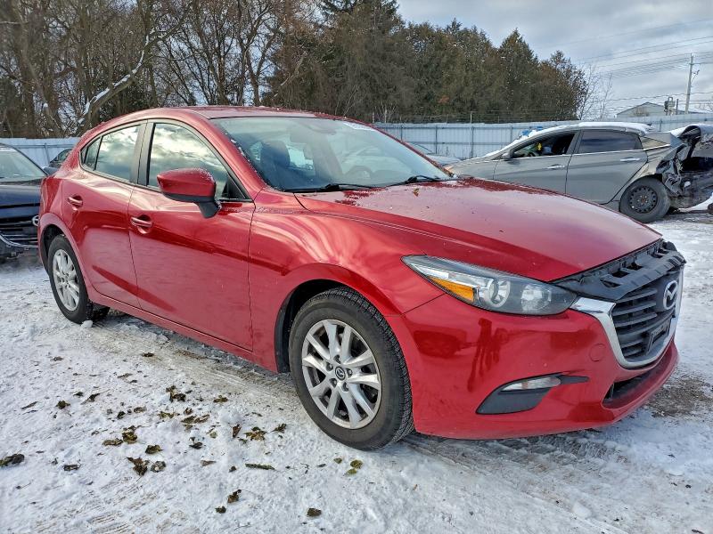 2018 Mazda 3 Sport მანქანა იყიდება აუქციონზე, vin: 3MZBN1K74JM270287, აუქციონის ნომერი: 95136045
