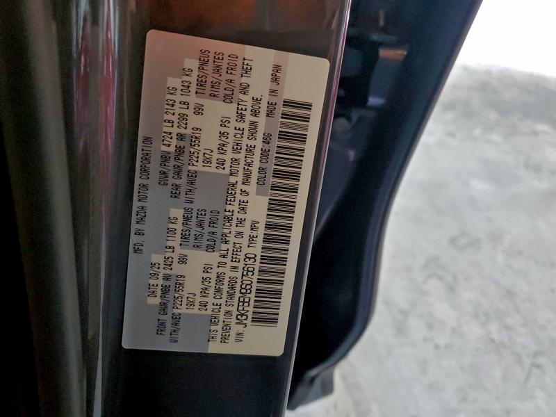 96925415 :رقم المزاد ، JM3KFBEM9S0756130 vin ، 2025 Mazda Cx-5 مزاد بيع