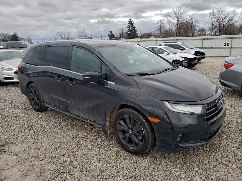 2023 Honda Odyssey მანქანა იყიდება აუქციონზე, vin: 5FNRL6H71PB027786, აუქციონის ნომერი: 96725995