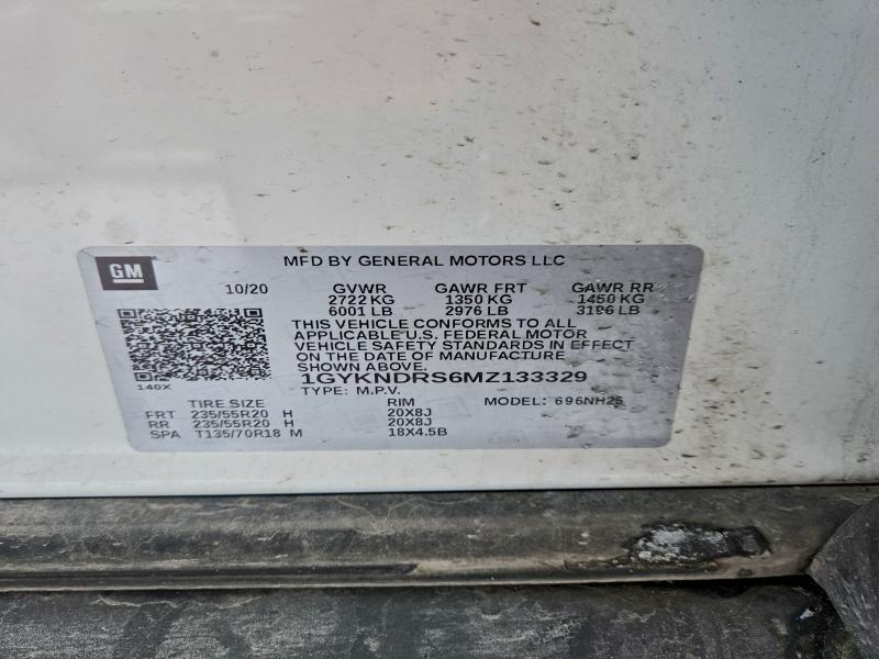 Продажа на аукционе авто 2021 Cadillac Xt5, vin: 1GYKNDRS6MZ133329, номер лота: 95848065