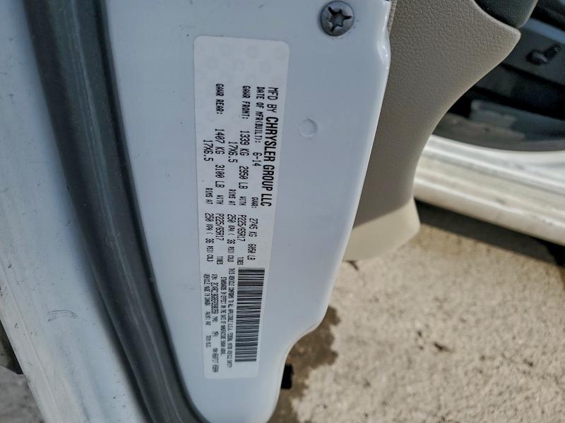 2014 Chrysler Town & Country მანქანა იყიდება აუქციონზე, vin: 2C4RC1BG8ER398358, აუქციონის ნომერი: 95143565