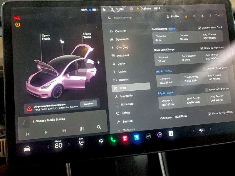 97427805 :رقم المزاد ، 5YJYGDEF5LF002884 vin ، 2020 Tesla Model Y مزاد بيع