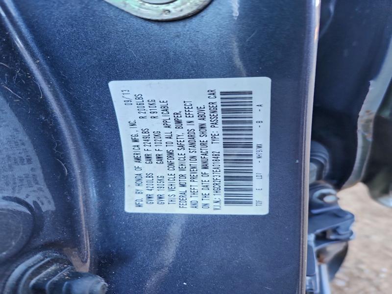 Продаж на аукціоні авто 2014 Honda Accord, vin: 1HGCR2F37EA018482, номер лоту: 96120925
