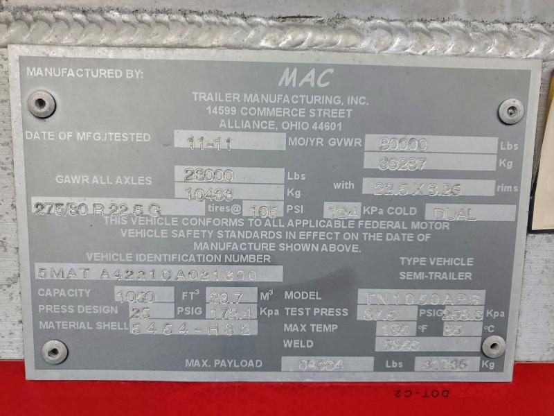 Продаж на аукціоні авто 2012 Mac Unknown, vin: 5MATA4221CA021690, номер лоту: 94716885
