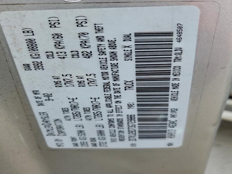 96497955 :رقم المزاد ، 3D7KU28D73G729666 vin ، 2003 Dodge Ram 2500 S مزاد بيع