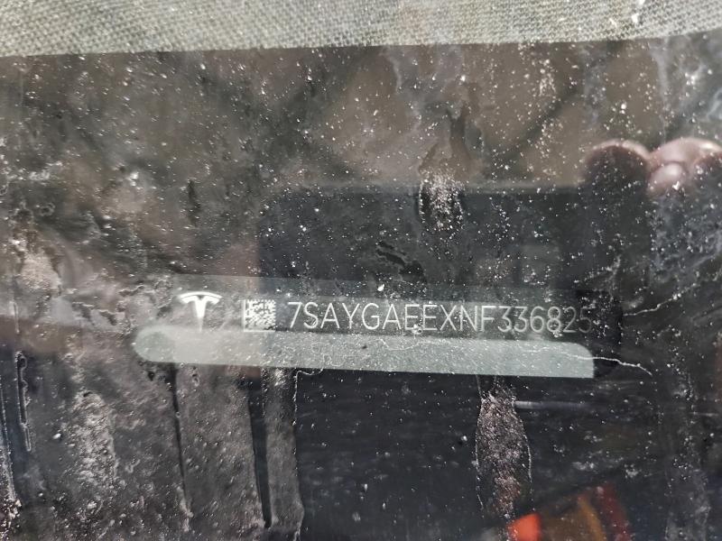 Продажа на аукционе авто 2022 Tesla Model Y, vin: 7SAYGAEEXNF336825, номер лота: 97742765