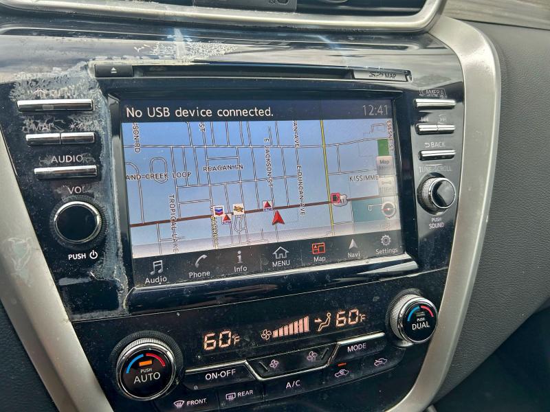 2018 Nissan Murano S მანქანა იყიდება აუქციონზე, vin: 5N1AZ2MG9JN110414, აუქციონის ნომერი: 98014545