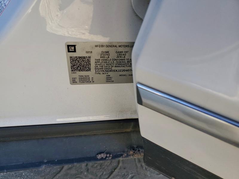 Продаж на аукціоні авто 2018 Cadillac Xt5 Luxury, vin: 1GYKNDRSXJZ204074, номер лоту: 98062935