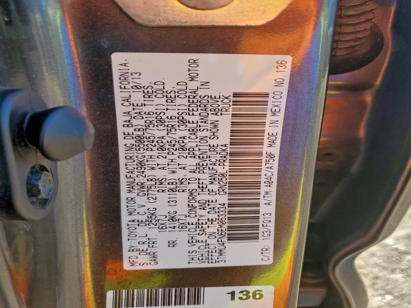 2014 Toyota Tacoma მანქანა იყიდება აუქციონზე, vin: 3TMMU4FN6EM063334, აუქციონის ნომერი: 97061945