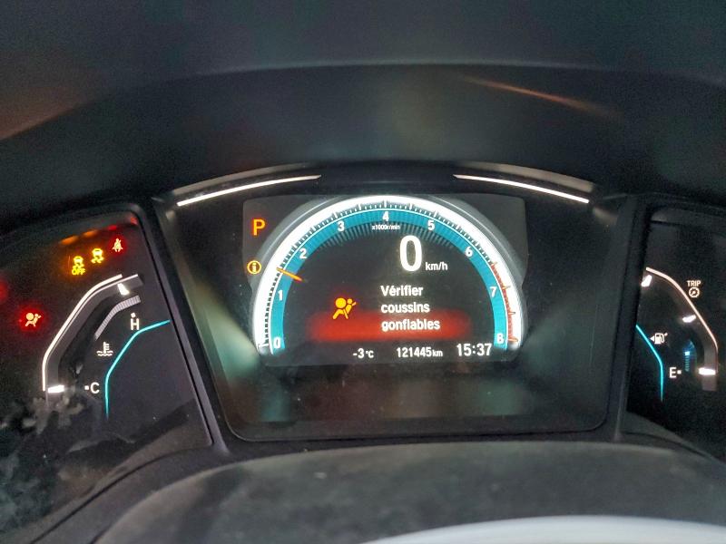 2017 Honda Civic Lx მანქანა იყიდება აუქციონზე, vin: SHHFK7H27HU301394, აუქციონის ნომერი: 95387395