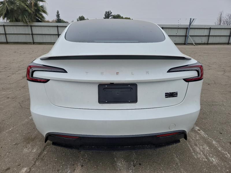 Aukcja sprzedaży 2025 Tesla Model 3, vin: 5YJ3E1ET3SF061791, numer aukcji: 95506365