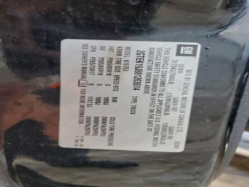 Продаж на аукціоні авто 2008 Gmc Sierra, vin: 2GTEK19J881263614, номер лоту: 96915005