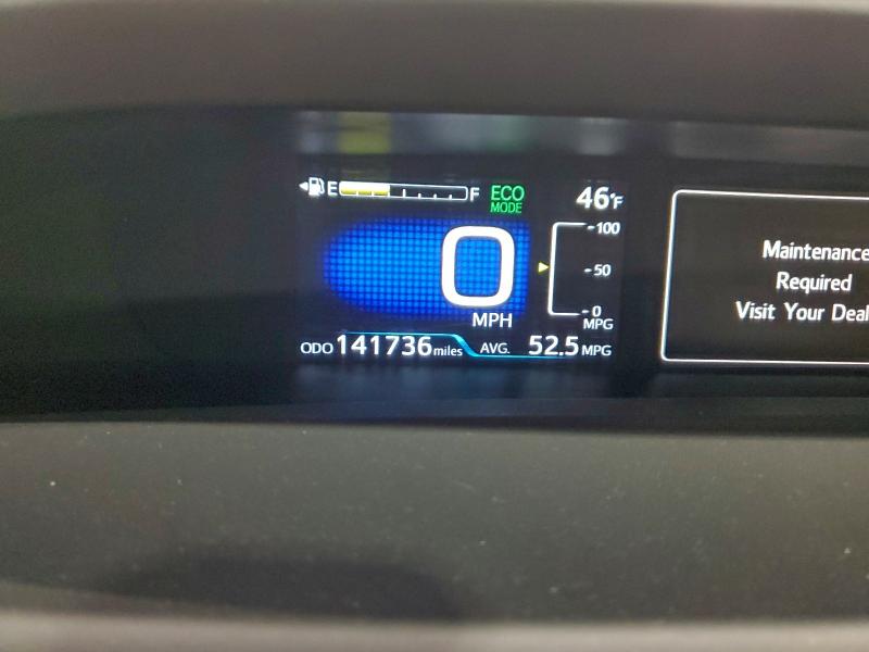 2016 Toyota Prius მანქანა იყიდება აუქციონზე, vin: JTDKBRFU0G3519138, აუქციონის ნომერი: 95759995