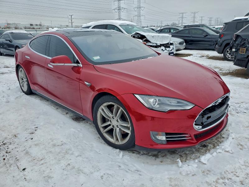 95257855 :رقم المزاد ، 5YJSA1DP5DFP10859 vin ، 2013 Tesla Model S مزاد بيع